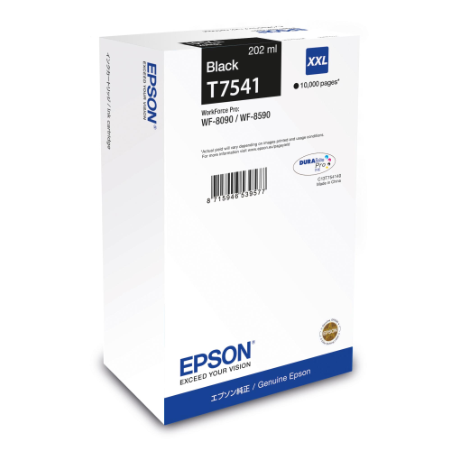 Epson - Cartuccia ink - Nero - T7541 - C13T75414N - 202ml